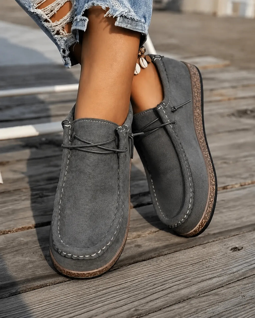 DELACROIX | Mocassins Plats Tout Aller Catherine